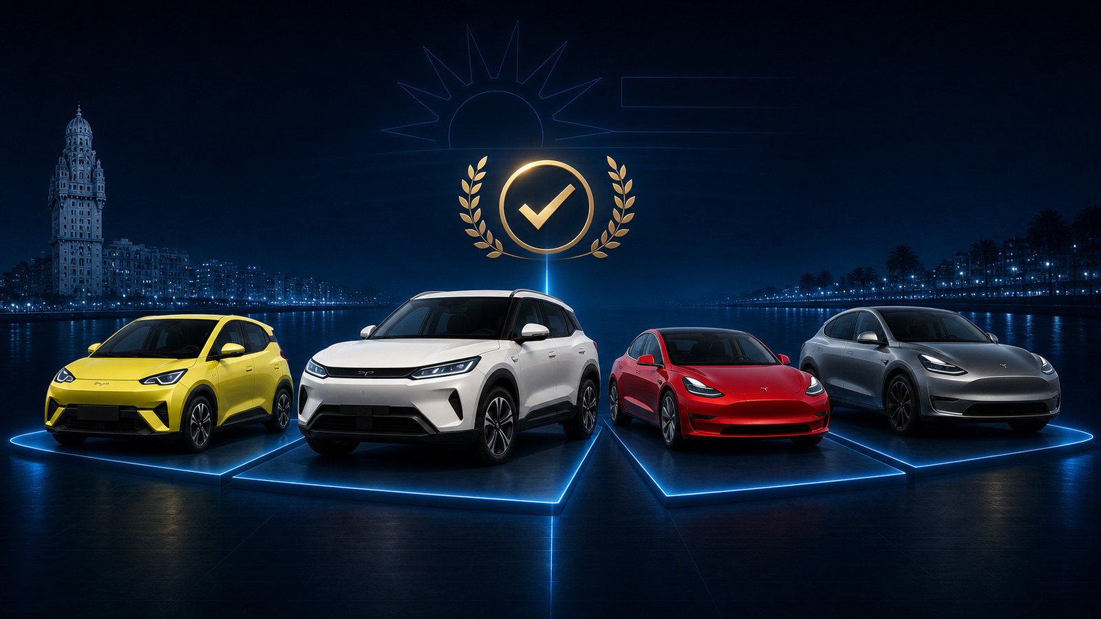 ¿Cuál es el mejor auto eléctrico en Uruguay? (2026)